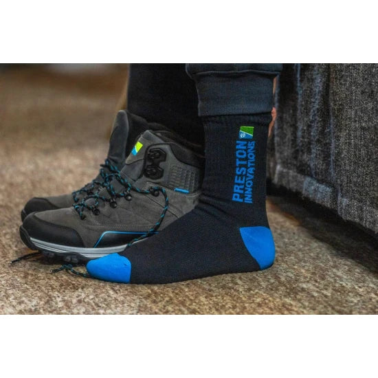 Ciorapi Preston Waterproof Socks, Uk 6-9, Eu 39-43, Black-blue