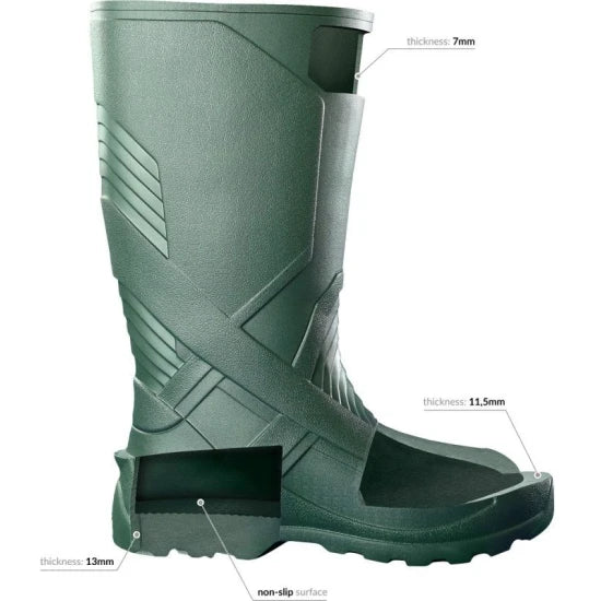 Cizme Dry Walker Vtrack Tower Colars -50c, Green, Marime 45