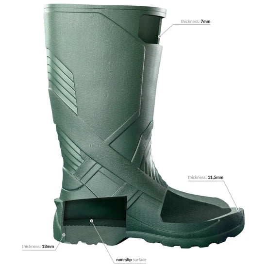 Cizme Eva Dry Walker Strong Truck Long Green, Marime 43