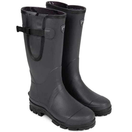 Cizme Fox Rage Neoprene Camo/grey Wellies, Marime Uk 9 / Eu 43