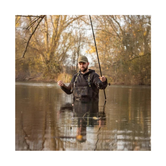 Cizme Piept Avid Carp Distortion Dark-camo Chest Waders, Marime 44