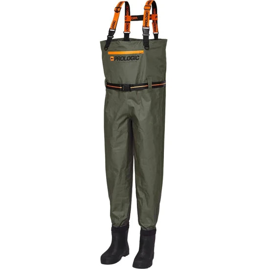 Cizme Piept Prologic Inspire Chest Bootfoot Green Fishing Wader, Marime 46-47