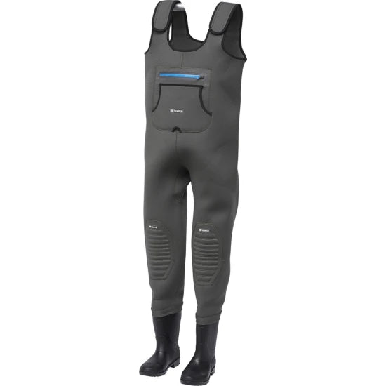 Cizme Waders Dam Break-point Neoprene Bootfoot L, Culoare Grey, Nr.42-43