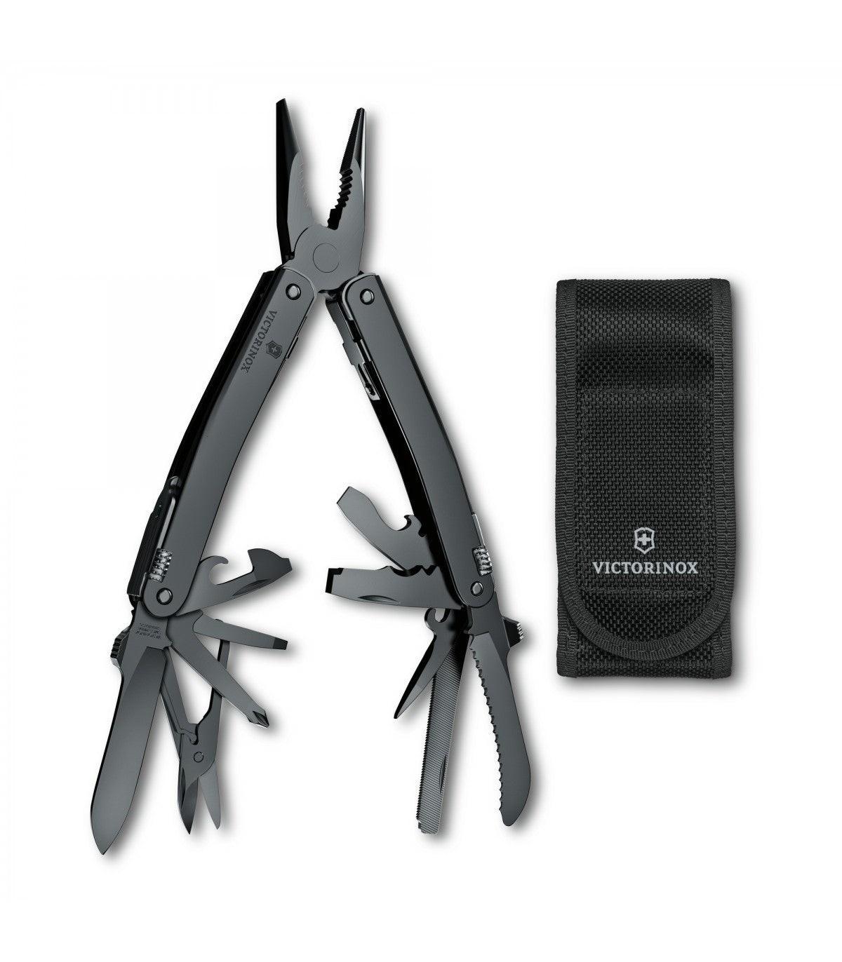 Cleste Multifunctional Victorinox Swiss Tool Spirit MXBS, negru