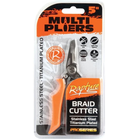 Cleste Rapture Multi Pliers Braid Cutter 12.7cm