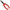 Cleste Reiva Multifunctional 8428-004, 15cm, Black&red