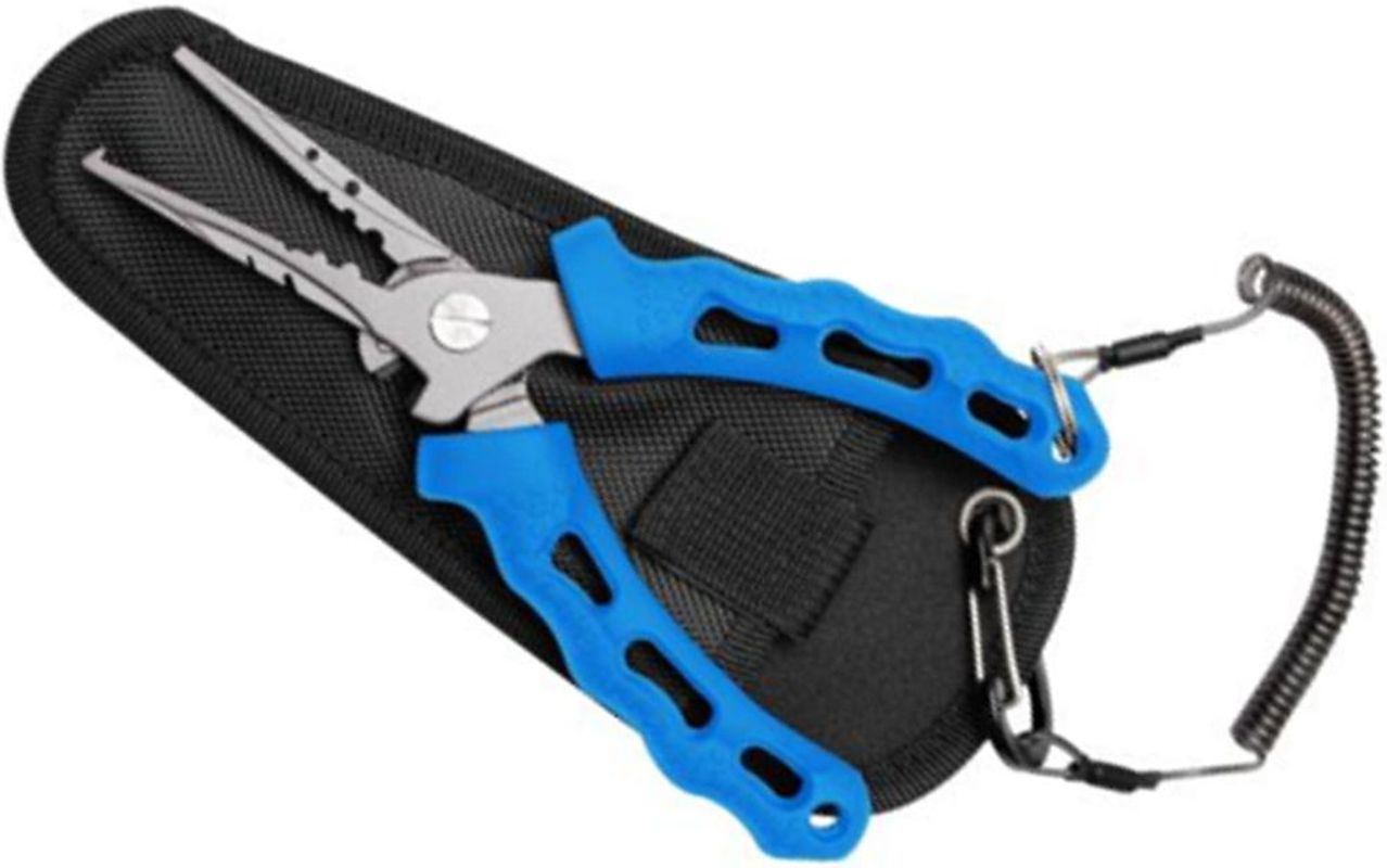 Cleste Zebco Multifunctional Belt Pliers, Blue