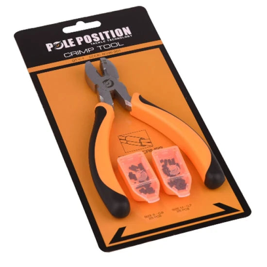 Cleste Pentru Sertizat Pole Position Crimp Tool + 2 Cutii Cu Bride Duble