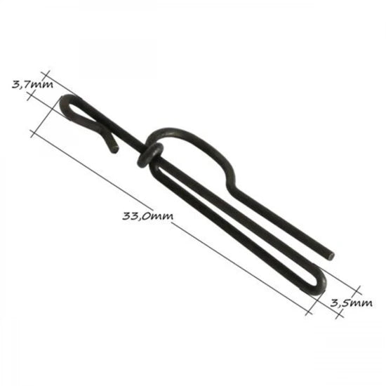 Clip Metal + Agrafa Rapida Orange Pentru Plumb Pierdut 33mm 5buc/plic