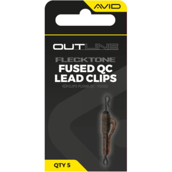 Clips Plumb Pierdut Avid Outline Flecktone Fused Lead Qc Clips, 5buc/pac