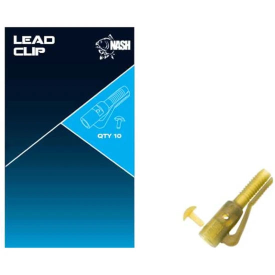 Clips Plumb Pierdut Nash Lead Clip, 10buc/pac