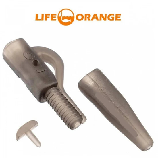 Clips Plumb Pierdut Orange Safe Clip+fix+tail Rubber 5buc 40mm