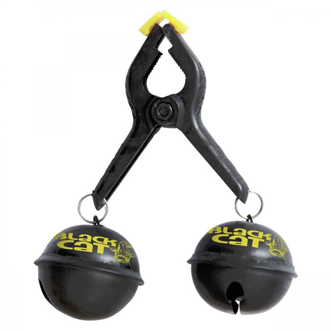 Clopotel Dublu Black Cat BigBells black/yellow