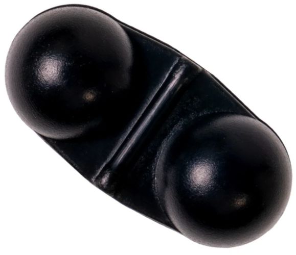 Clopotel Zeck Double Rattle, Black, 5buc/plic