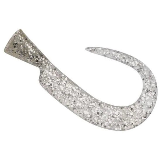 Coada De Schimb Abu Garcia Mcmio Spare Tail, Silver Glitter, 6.9cm