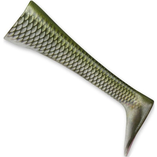 Coada de Rezerva Vobler X-Rap Peto RAPALA Spare Tail, OG Olive Green, 3buc/pac