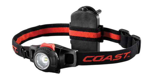 Coast lampa led pt. Cap HL7 + 3 baterii Duracell
