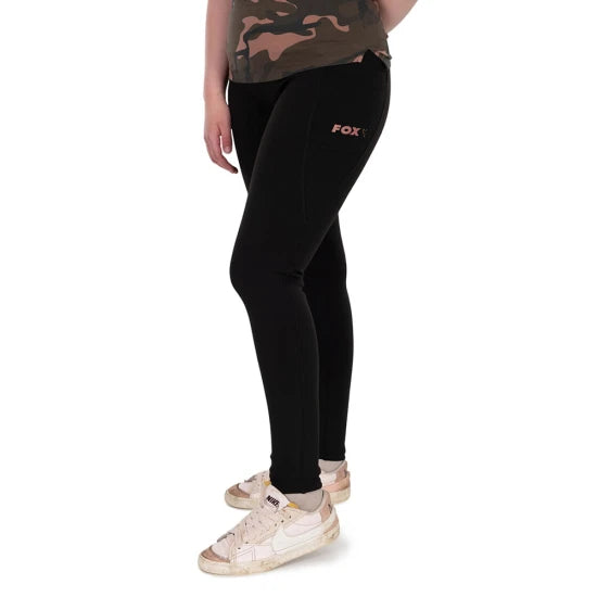 Colanti Fox Womens Black Leggings, Marime S