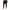 Colanti Fox Womens Black Leggings, Marime S