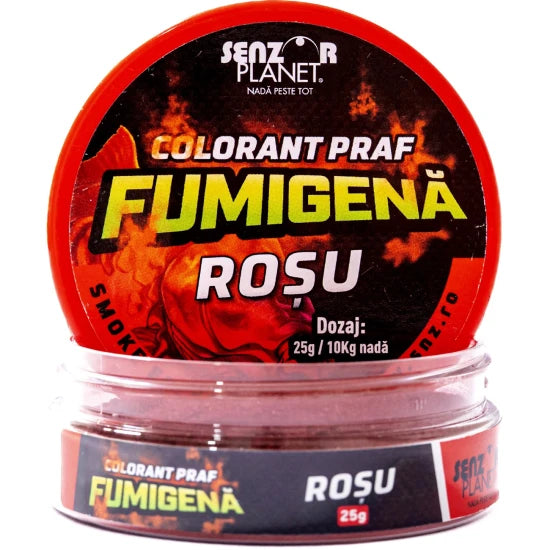 Colorant Praf Senzor Fumigena, Rosu, 25g