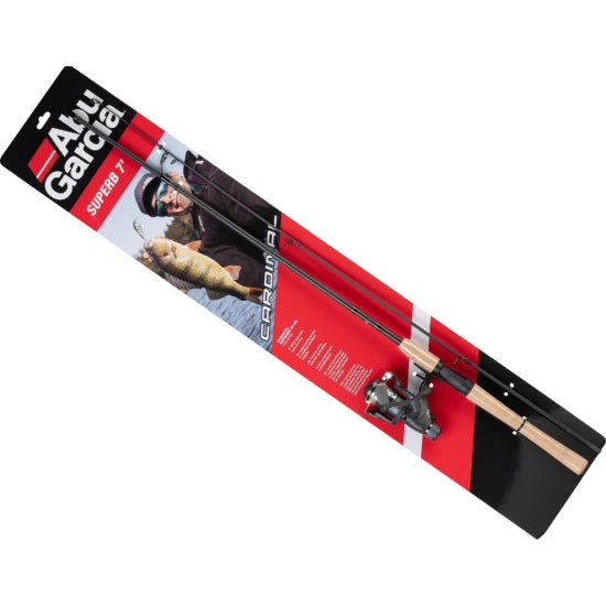 Combo Abu Garcia Cardinal Superb, 2.13m, 10-30g, 2seg + Mulineta Cardinal Superb 3000