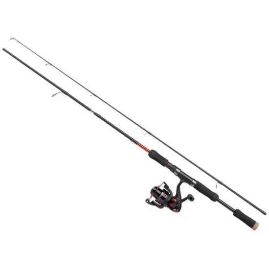Combo Abu Garcia Cardinal X Spinning 802mh, 10-45g, 2.44m, 2seg
