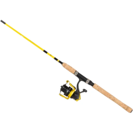 Combo Abu Garcia Revolution Impact Yellow M, 10-30g, 2.10m, 2seg