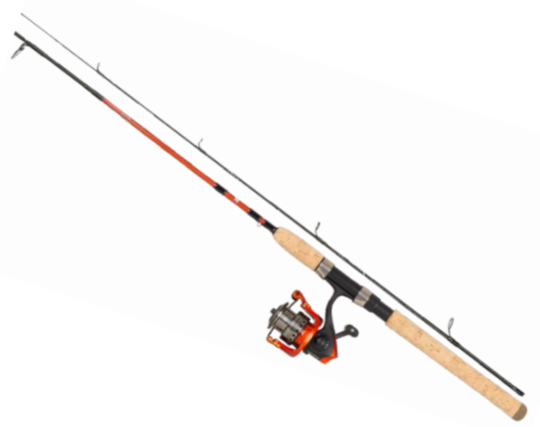 Combo Abu Garcia Revolution Red 902ML, 10-40g, 2.70m, 2seg