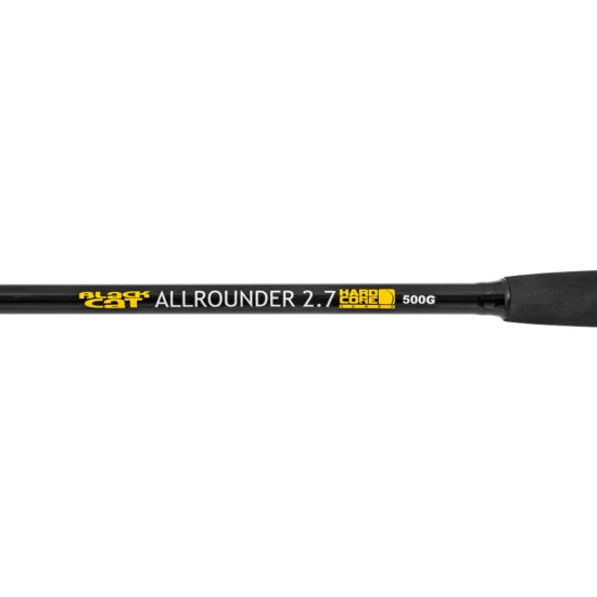 Combo Black Cat Hard Core Combo Allround Rod 2.7m, 500g, 2seg + Black Passion Fd 80 Reel + Fir Textil