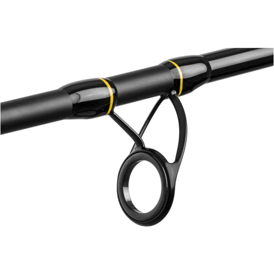Combo Black Cat Hard Core Combo Vertical Rod, 1.80m, 240g, 1seg + Mulineta Black Passion Fd 50 Reel + Fir Textil