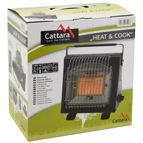 Combo Cattara Incalzitor De Cort Si Aragaz Camping Tt13597