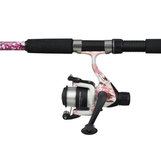 Combo Mitchell Lanseta Telescopica Tanager Pink Camo Ii Tele, 2.10m, 7-20g + Mulineta Tanager Pink Camo 2000