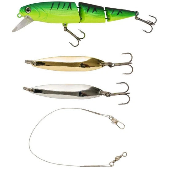 Combo Mitchell Target Ii Pike, 10-30g, 2.10m, 2seg + Mulineta 2000