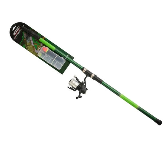 Combo Mitchell Target Ii Pike, 30-100g, 3.50m, 2seg + Mulineta 4000