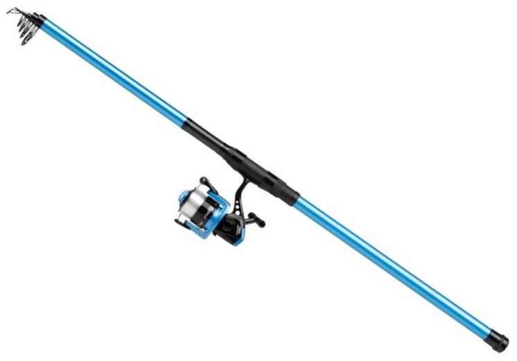 Combo Mitchell Catch Pro Tele Strong Spinning Front Drag H, 3.50m, 80-150g, 4seg