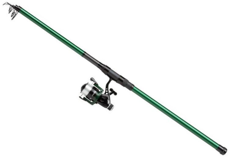 Combo Mitchell Catch Pro Tele Strong Spinning Rear Drag H, 3.50m, 80-150g, 4seg