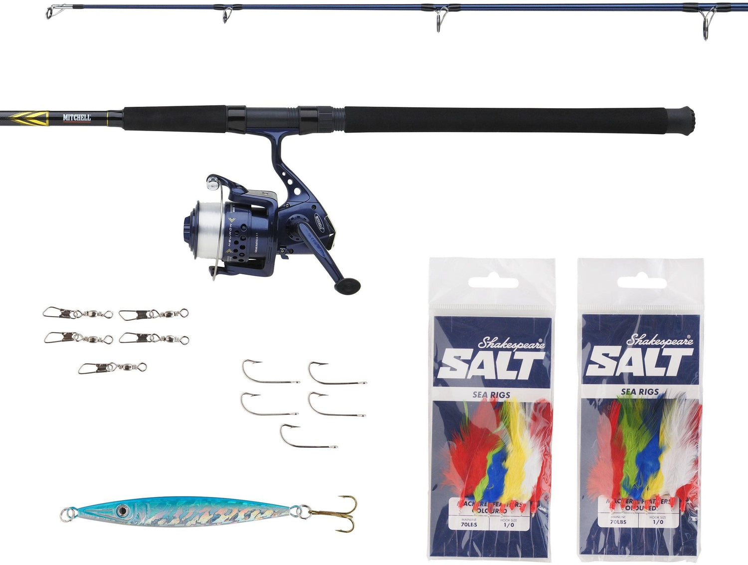 Combo Mitchell Neuron Boat H, 100-400g, 2.10m, 2seg