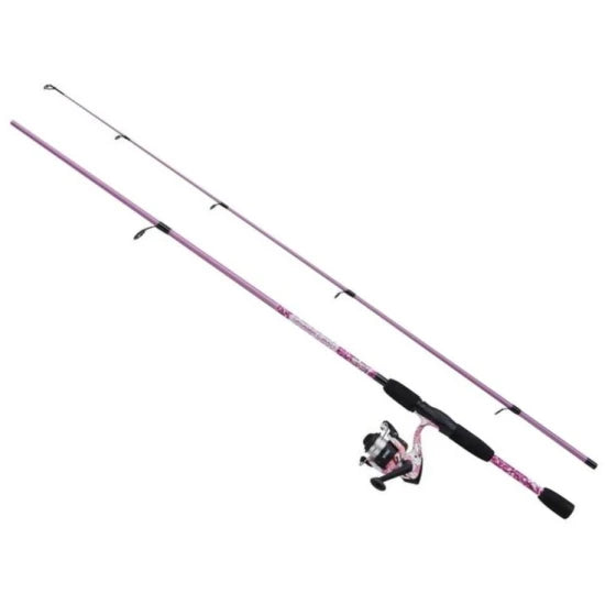 Combo Mitchell Tanager Pink Camo Ii Spin, 10-30g, 2.40m, 2seg