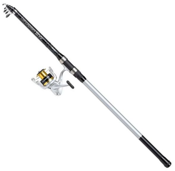 Combo Mitchell Tanager SW Surf Tele Spinning M, 80-150g, 4.20m, 6seg