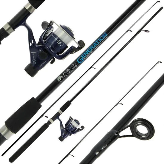 Combo Ngt Angling Pursuit Lanseta 2.15m, 2seg + Mulineta 3000 Generation