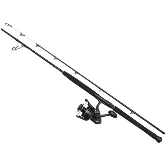 Combo Penn Wrath Ii Boat 702, 2.13m, 200-600g, 2seg + Mulineta Wrath Ii 6000