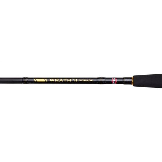 Combo Penn Wrath Ii Dorade 702, 2.13m, 50-150g, 2seg + Mulineta Wrath Ii 5000