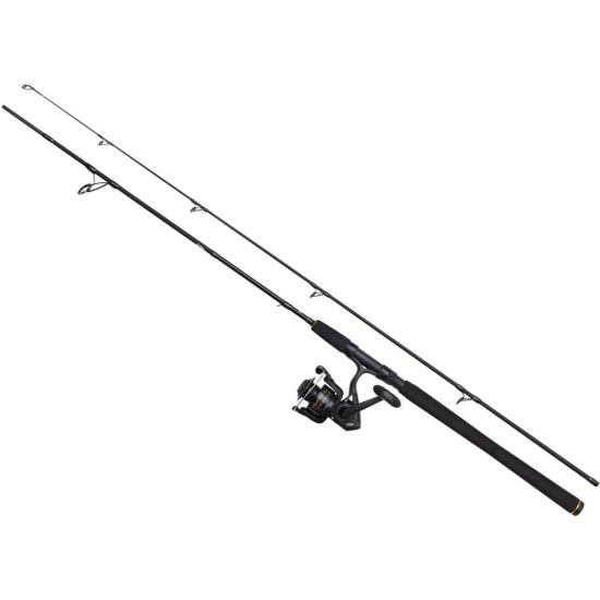 Combo Penn Wrath Ii Spin 802, 2.40m, 60-120g, 2seg + Mulineta Wrath Ii 5000