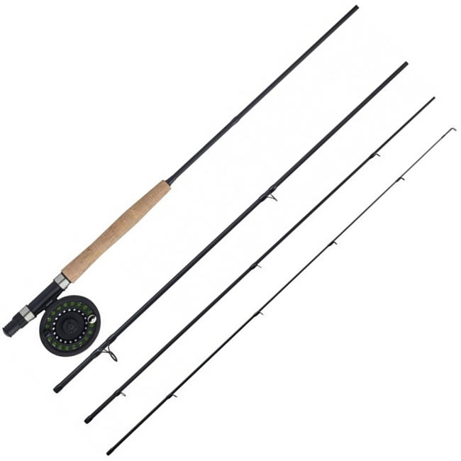 Combo Shakespeare Cedar Canyon Premier Fly Kit Clasa 5/6, 2.74m, 4seg