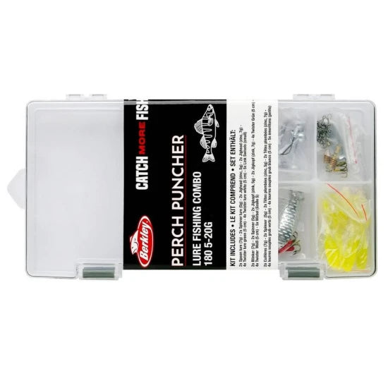 Combo Spinning Berkley Catch More Fish Perch 3000, 5.2:1, 1.80m, 5-20g, 2seg