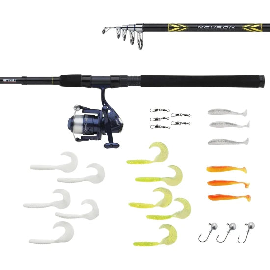 Combo Spinning Mitchell Neuron Sw Spin Combo Tele, 10-30g, 2.10m, 5seg