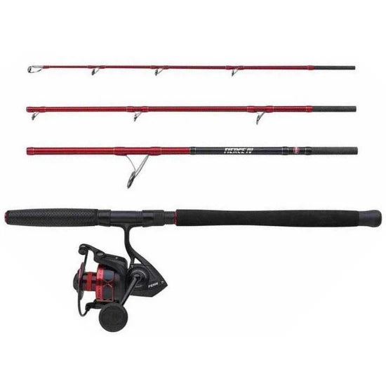 Combo Spinning Penn Fierce Iv Travel Boat 6000 Cmb, 2.14m, 20-30lb, 4seg