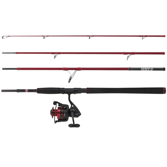 Combo Spinning Penn Fierce Iv Travel Spin 4000 Cmb, 2.74m, 20-80g, 4seg