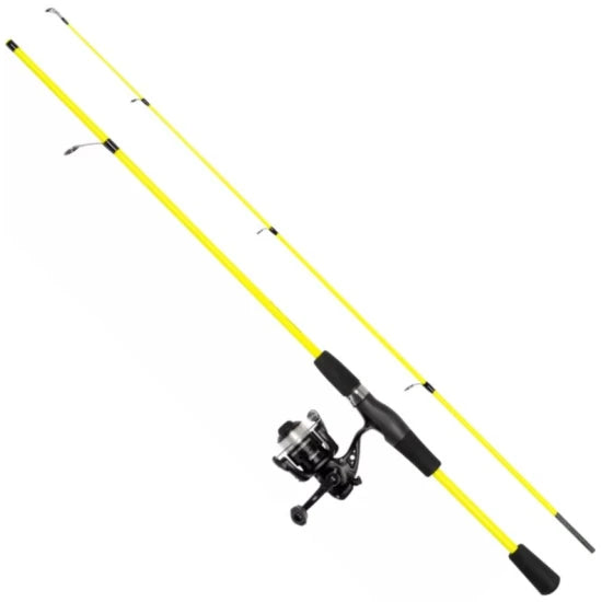 Combo Zebco Disco Spinning Yellow, Up To 30g, 1.60m, 2seg