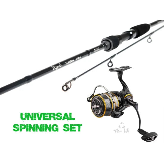 Combo Zfish Lanseta Skynet 2,28 M, 5-35g, Mulineta Striker St 3000